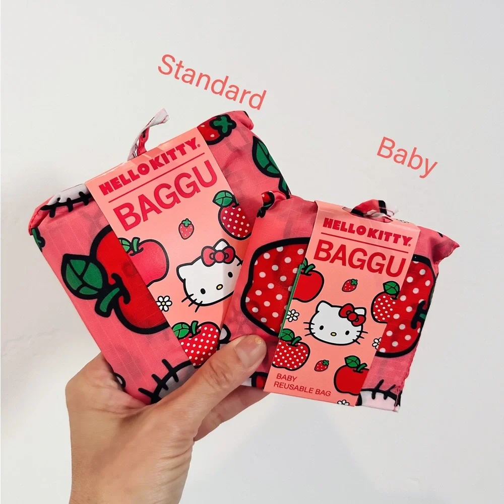BAGGU BABY Hello Kitty Apple 🍎 Reusable Tote Bag - Picture 5 of 6